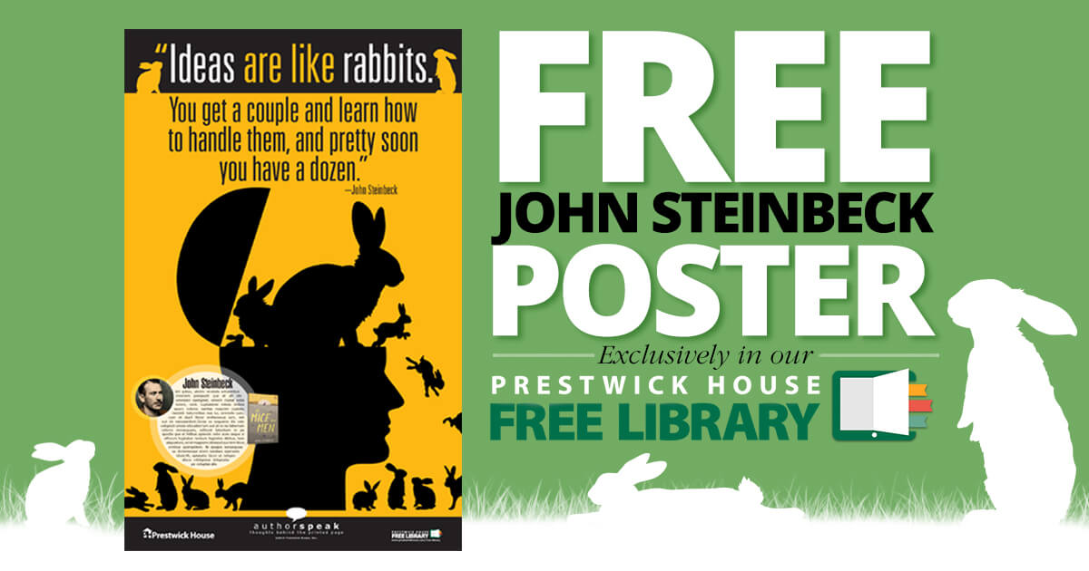 John Steinbeck Free Poster Prestwick House
